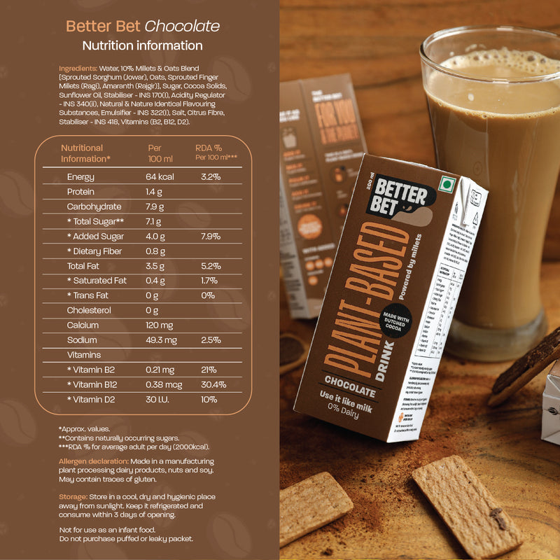 Chocolate Plant Based Drink